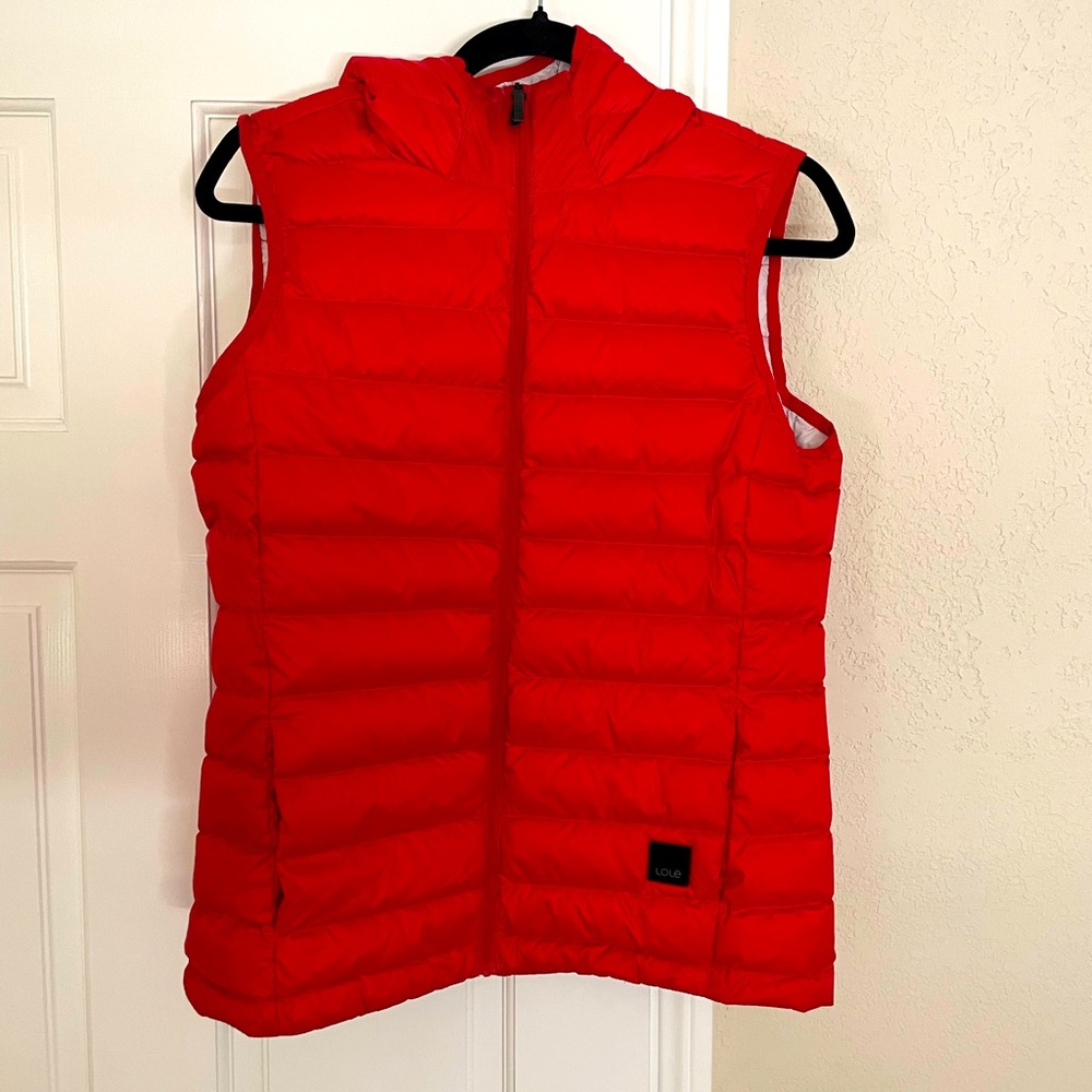 NWOT Lole Down Filled Puffer Vest